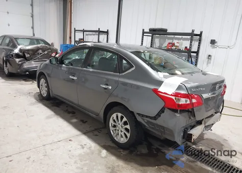 2019 Nissan Sentra Sv из США, поврежденный, VIN 3N1AB7AP9KY270911